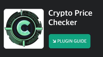 crypto price plugin